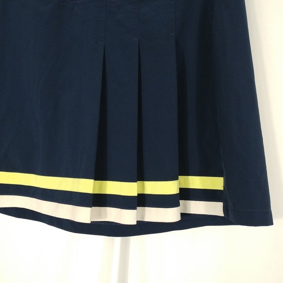 Fila Sport Blue w/Yellow & White Stripes Tennis Skort/Shorts Women's Size M - Picture 2 of 8